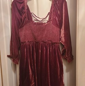 Free People dress, Large, Red